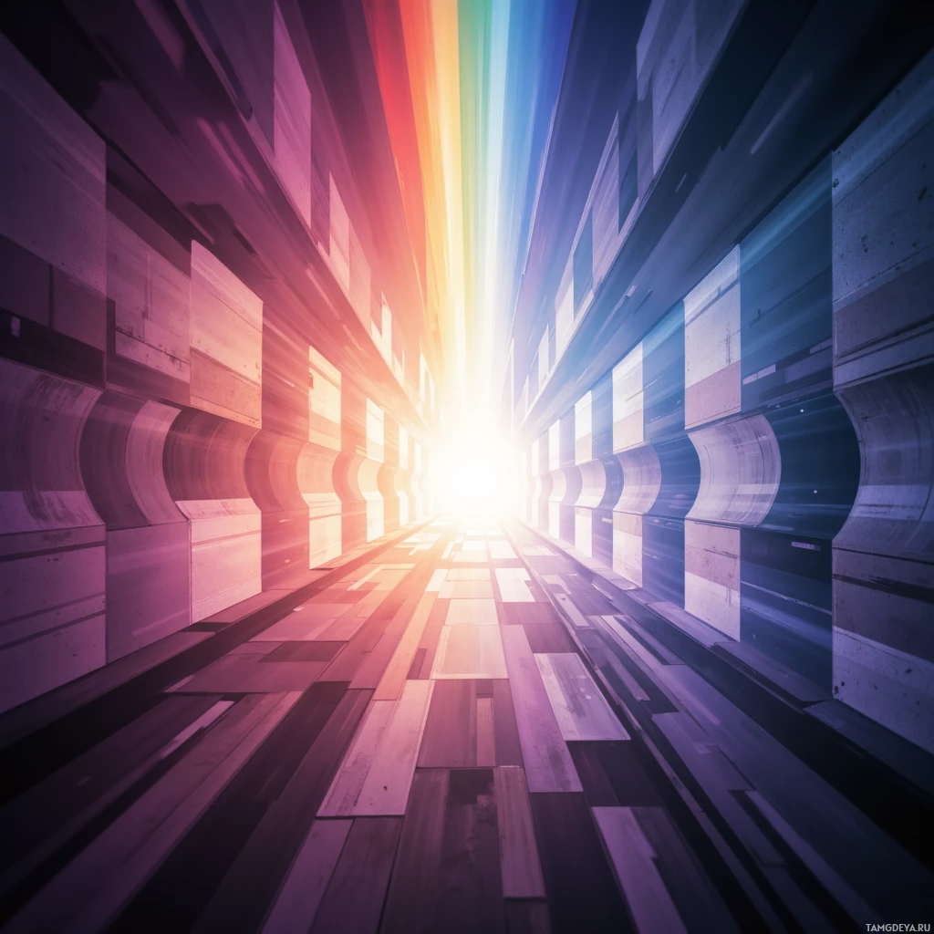 Semi-abstract image with many empty light space at center of beautiful background, that is suitable for the post:  The shutter is a prism, refracting injustice into a spectrum of undeniable evidence.