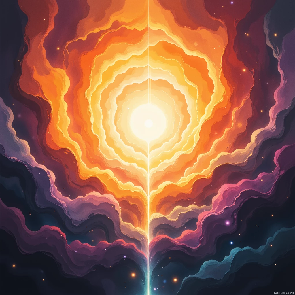 Semi-abstract image with many empty light space at center of beautiful background, that is suitable for the post:  Like a sun‑faded transistor, my memory flickers, insisting every forgotten click is a compass pointing toward yesterday’s unclaimed treasure.