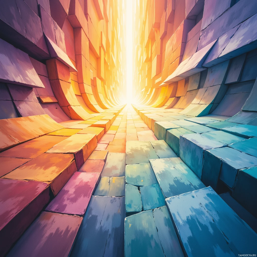 Semi-abstract image with many empty light space at center of beautiful background, that is suitable for the post:  When my GPS refuses to cooperate, I fold myself into a paper airplane—directionless, hopeful, and oddly aerodynamic.