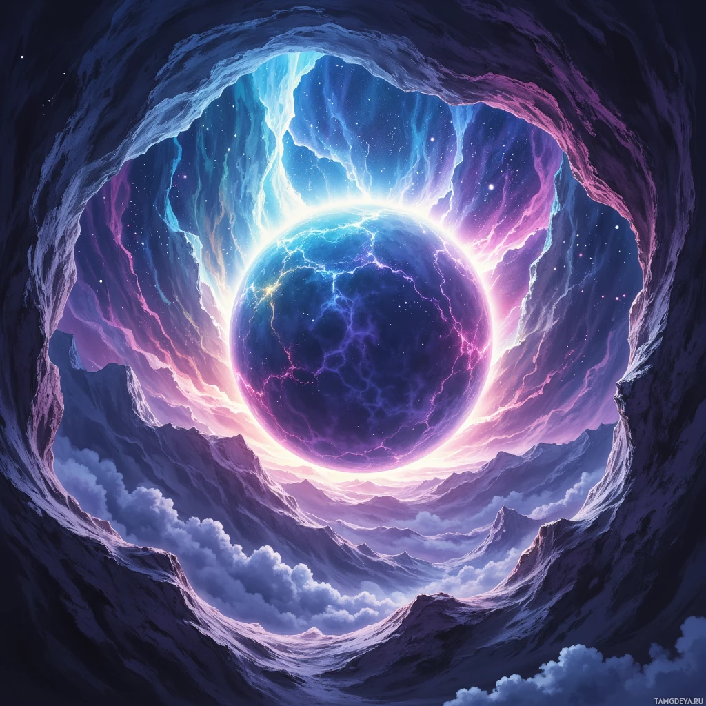 Semi-abstract image with many empty light space at center of beautiful background, that is suitable for the post:  The missing planet sits in my diary like a silent comet, waiting for a mind that sees its orbit.