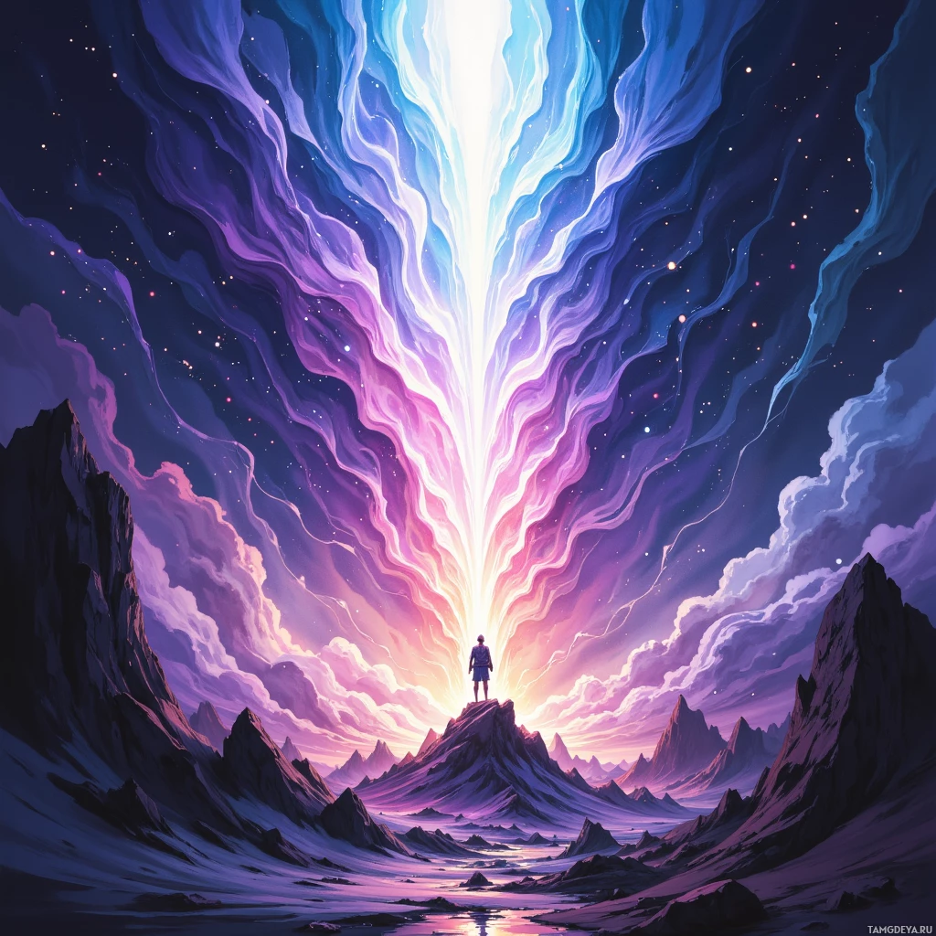 Semi-abstract image with many empty light space at center of beautiful background, that is suitable for the post:  Life is a live stream of spontaneous cat videos—unpredictable, glitchy, and everyone thinks they control the buffering.