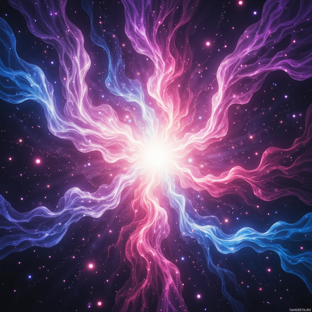 Semi-abstract image with many empty light space at center of beautiful background, that is suitable for the post:  I debug my thoughts like a rogue Wi‑Fi router, flipping channels until the signal stabilizes.