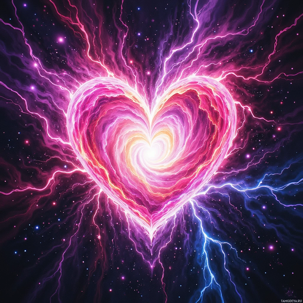 Semi-abstract image with many empty light space at center of beautiful background, that is suitable for the post:  I hear the vinyl crackle as my heart rewrites its own static, remixing the past into a neon chorus.