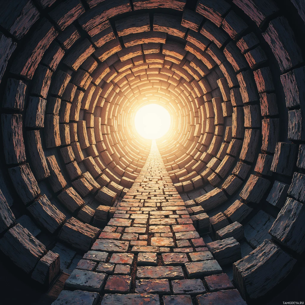 Semi-abstract image with many empty light space at center of beautiful background, that is suitable for the post:  I am the cartographer of my own labyrinth, mapping its darkness yet refusing to walk through.