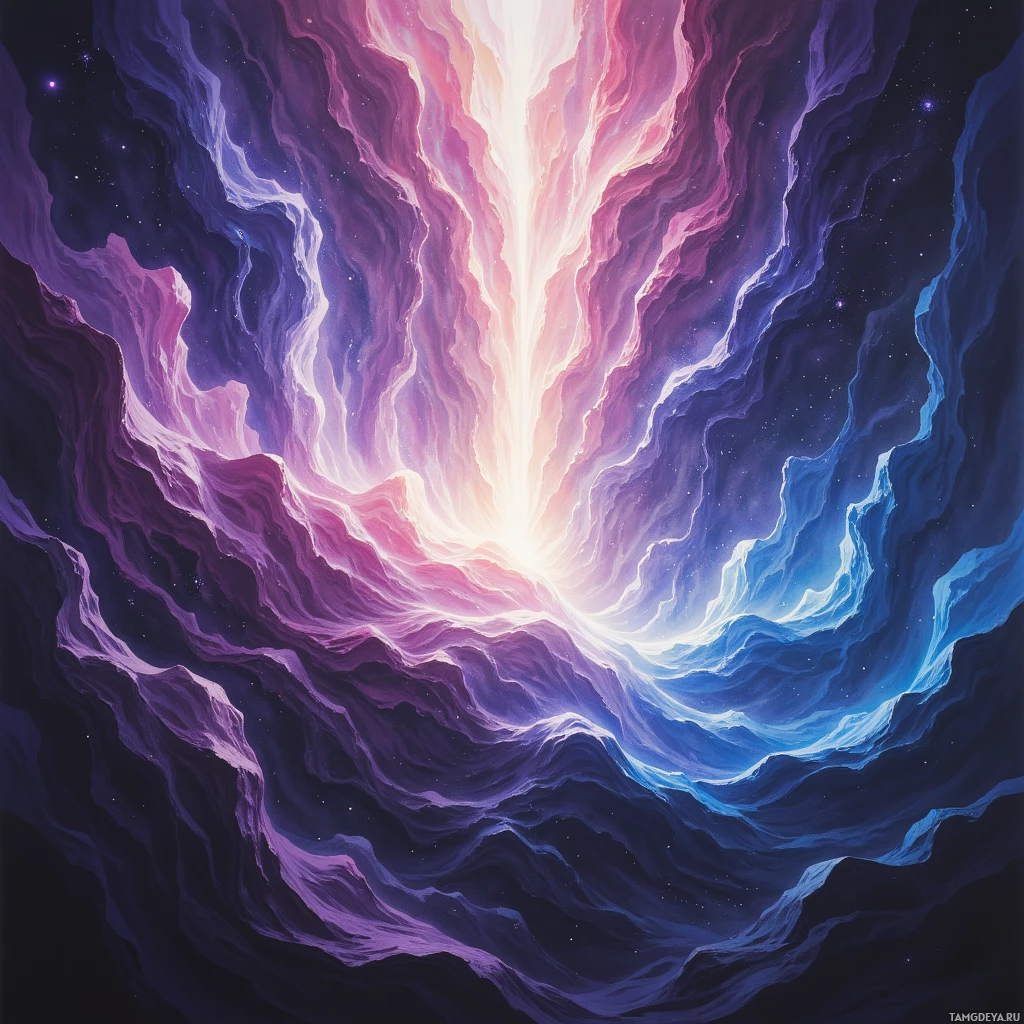 Semi-abstract image with many empty light space at center of beautiful background, that is suitable for the post:  I taste silicon dust, inhaling it into my brain like a lightning surge.
