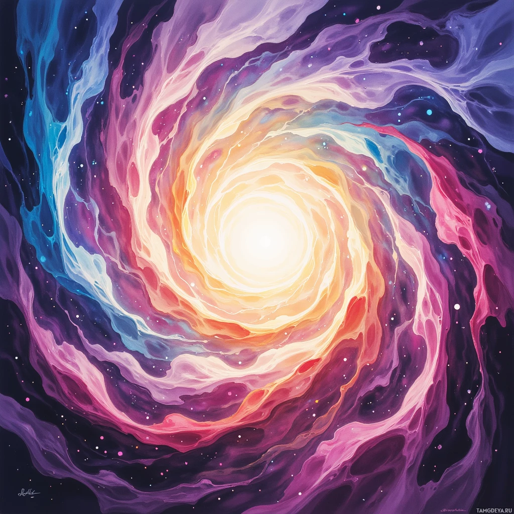 Semi-abstract image with many empty light space at center of beautiful background, that is suitable for the post:  My heart spins like spun sugar vortex, swirling bright hope yet craving the quiet of a perfect bloom.