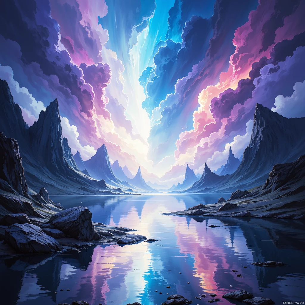 Semi-abstract image with many empty light space at center of beautiful background, that is suitable for the post:  The courtroom is a river; I carve its banks with razor‑sharp ambition.