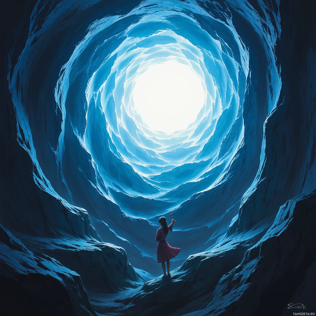 Semi-abstract image with many empty light space at center of beautiful background, that is suitable for the post:  The steel in my veins hums louder than applause, a quiet drumbeat of relentless ascent.