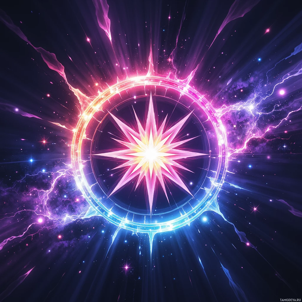 Semi-abstract image with many empty light space at center of beautiful background, that is suitable for the post:  My ambition is a neon compass, spinning fast, refusing to point to the same old horizon.