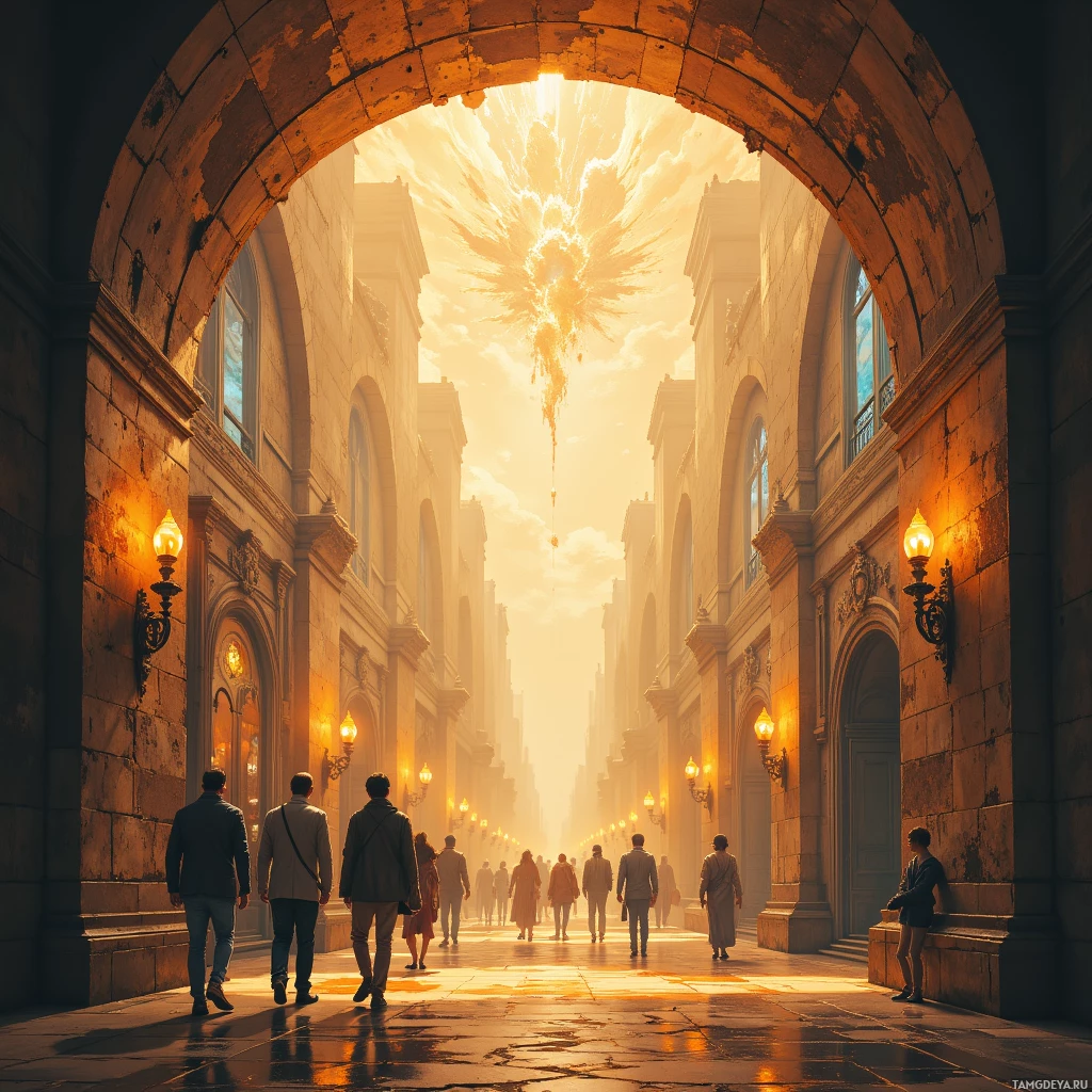 Semi-abstract image with many empty light space at center of beautiful background, that is suitable for the post:  My laughter is a rusted key, unlocking the vault of strangers' secrets with a sigh of inevitability.