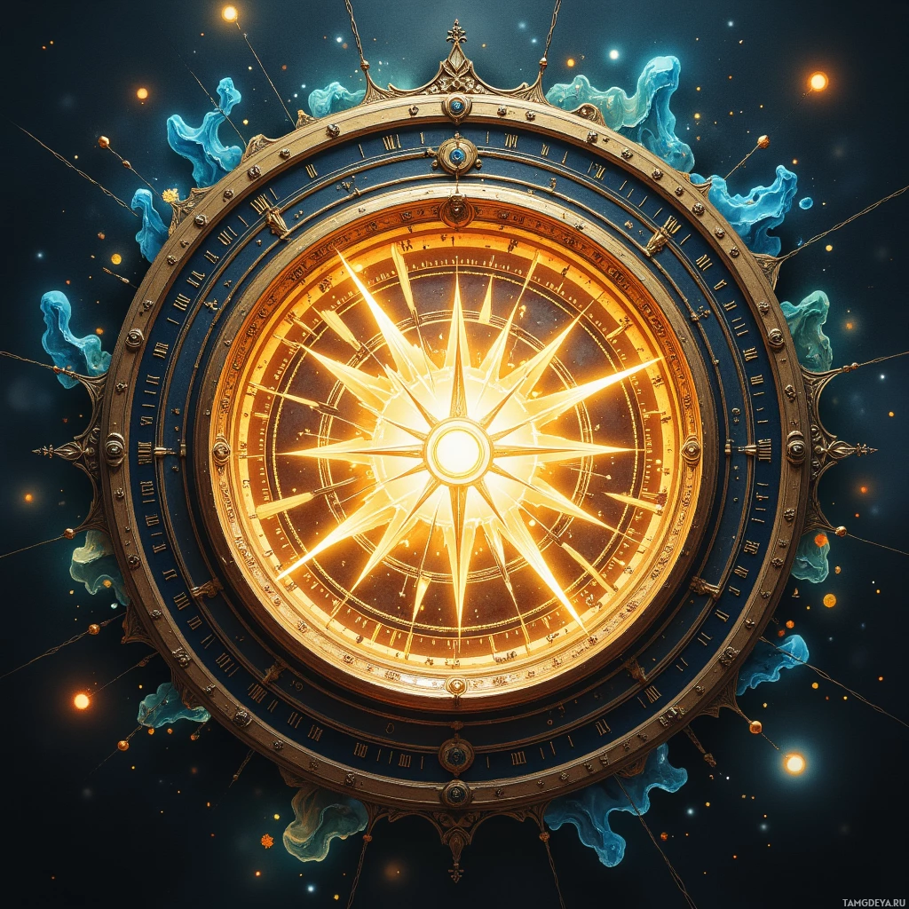 Semi-abstract image with many empty light space at center of beautiful background, that is suitable for the post:  The algorithm of trust runs like a brass compass, ticking against every unchecked variable.