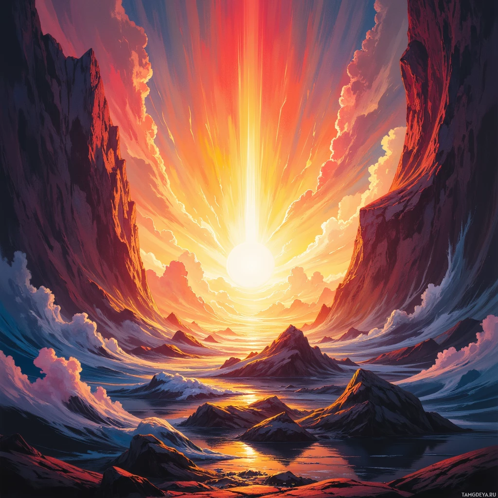 Semi-abstract image with many empty light space at center of beautiful background, that is suitable for the post:  The stopwatch of my ambition ticks on, each beat a sunrise that pushes earth beyond its comfortable orbit, leaving frustration.