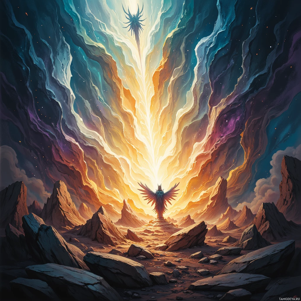 Semi-abstract image with many empty light space at center of beautiful background, that is suitable for the post:  Every bug I find feels like a hidden sprite, laughing from the depths of my own code.