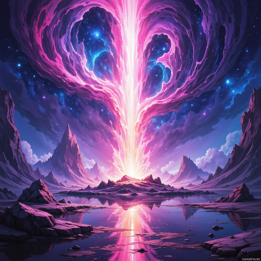 Semi-abstract image with many empty light space at center of beautiful background, that is suitable for the post:  I fight NPCs like ancient myths; my playlist, a neon constellation, keeps my controller in perfect orbit.