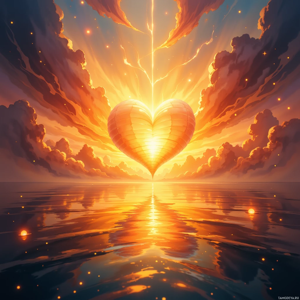 Semi-abstract image with many empty light space at center of beautiful background, that is suitable for the post:  My heart is a paper lantern drifting in the morning sun—soft glow, flutters, ready to spark.